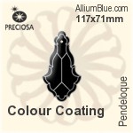 Preciosa Pendeloque (1001) 117x71mm - Colour Coating