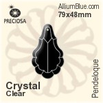 Preciosa Pendeloque (1003) 129x76mm - Clear Crystal