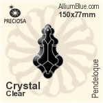 Preciosa Pendeloque (1006) 175x89mm - Clear Crystal