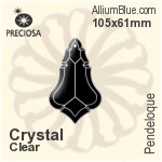 プレシオサ Pendeloque (1008) 77x48mm - クリスタル