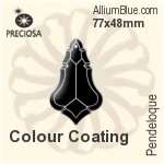 Preciosa Pendeloque (1008) 77x48mm - Colour Coating