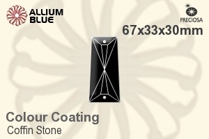 プレシオサ Coffin Stone (115) 67x33x30mm - Colour Coating