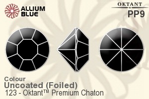 Oktant™ Premium Chaton (123) PP9 - Color With Gold Foiling