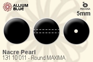 PRECIOSA Round Pearl 1H MXM 5 pearlesc.cream