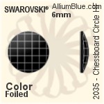 Swarovski Cosmic Flat Back No-Hotfix (2520) 14x10mm - Color Unfoiled