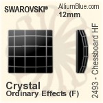 施華洛世奇 Starlet 熨底平底石 (2494) 10.5mm - 顏色 鋁質水銀底