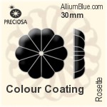 プレシオサ Rosette (2528) 30mm - Metal Coating