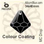 Preciosa MC Drop (2626) 34x40mm - Colour Coating