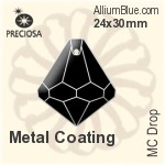 プレシオサ MC Drop (2626) 24x30mm - Metal Coating