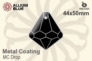Preciosa MC Drop (2626) 44x50mm - Metal Coating