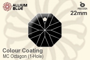 プレシオサ MC Octagon (1-Hole) (2636) 22mm - Colour Coating