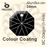 プレシオサ MC Octagon (1-Hole) (2636) 24mm - Colour Coating