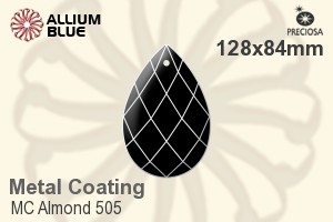 Preciosa MC Almond 505 (2661) 128x84mm - Metal Coating
