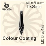 Preciosa MC Drop 185 (2679) 12x71mm - Solid Colour