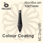 Preciosa MC Drop 185 (2679) 12x71mm - Metal Coating