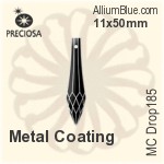 Preciosa MC Drop 185 (2679) 11x50mm - Colour Coating
