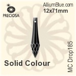 Preciosa MC Drop 185 (2679) 11x61mm - Colour Coating