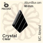 Preciosa MC Almond (2697) 50mm - Colour Coating