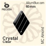 Preciosa MC Almond (2698) 60mm - Clear Crystal