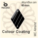 Preciosa MC Almond (2698) 50mm - Metal Coating