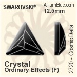 Swarovski Devoted 2 U Heart Pendant (6261) 27mm - Crystal Effect