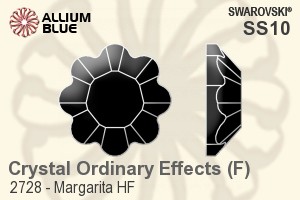 Swarovski Margarita Flat Back Hotfix (2728) SS10 - Crystal Effect With Aluminum Foiling