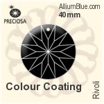 Preciosa Rivoli (2729) 40mm - Colour Coating