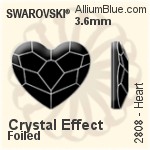 Swarovski XILION Rose Enhanced Flat Back No-Hotfix (2058) SS5 - Color (Half Coated) With Platinum Foiling