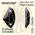 Swarovski Cosmic Sew-on Stone (3265) 20x16mm - Color Unfoiled