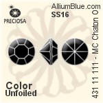 Preciosa MC Chaton OPTIMA (431 11 111) SS16 - Color Unfoiled