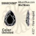 Swarovski Round Cupchain (27004) PP11, Unplated, 00C - Colors