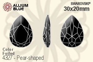 SWAROVSKI 4327 30X20MM BLACK DIAMOND F