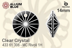 PRECIOSA Rivoli Pend. 1H 14 crystal