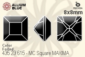 PRECIOSA Square MXM 8x8 fuchsia DF