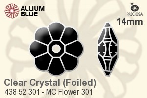 PRECIOSA Loch Flower 1H 14 crystal S