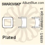 Swarovski Kaleidoscope Square Settings (4499/S) 20mm - No Plating