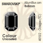 Swarovski Disco Drop Pendant (6002) 10x7mm - Crystal Effect