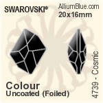 スワロフスキー 4739 - Cosmic 20x16mm • スワロフスキー® 卸販売 