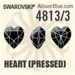 4813/3 - Heart (Pressed)