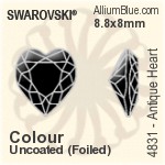 Swarovski XILION Chaton (1028) PP9 - Color With Platinum Foiling