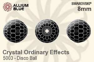 Swarovski Disco Ball Bead (5003) 8mm - Crystal Effect