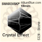 Swarovski XILION Chaton (1028) SS45 - Clear Crystal With Platinum Foiling