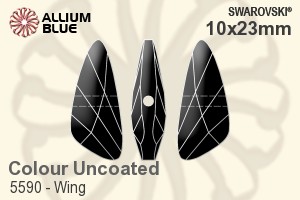 施华洛世奇 Wing 串珠 (5590) 10x23mm - Colour (Uncoated)