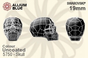 施华洛世奇 Skull 串珠 (5750) 19mm - 颜色