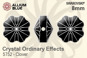 Swarovski Clover Bead (5752) 8mm - Crystal Effect