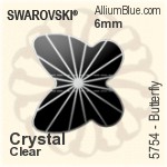 Swarovski Lucerna Bead (5030) 8mm - Clear Crystal