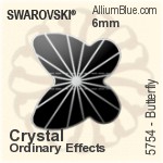 Swarovski STRASS Starfish (8818) 28mm - Crystal Effect