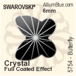 Swarovski Butterfly Bead (5754) 8mm - Clear Crystal