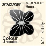 Swarovski Butterfly Bead (5754) 12mm - Crystal Effect