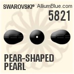 5821 - しずく型・パール Pear-shaped Pearl